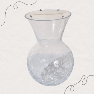 Малка стъклена ваза с мозайка – Crystal Whisper