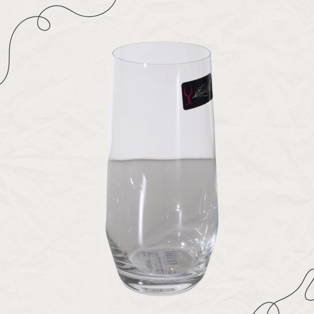 Комплект стъклени чаши Edelita Long Drink – 6 броя, 550 мл