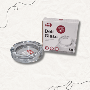 Стъклен пепелник Deli Glass – класически дизайн и здравина | Yamo Home